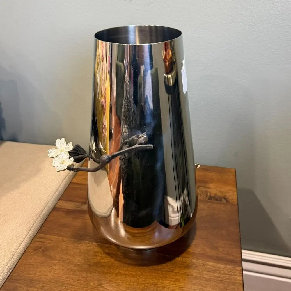 Michael Aram Dogwood Vase Large NEW No Box